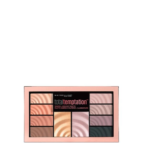 Maybelline Total Temptation Eye Shadow Palette, 12 g