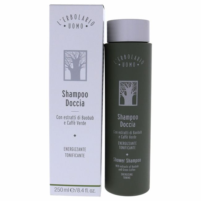 Uomo Shower Shampoo by LErbolario for Unisex - 8.4 oz Shampoo