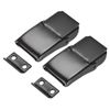 sourcing map 1.83-inch Iron Concealed Draw Toggle Latch Clamp for Case, Toolbox, Cleaner - 2 Pcs