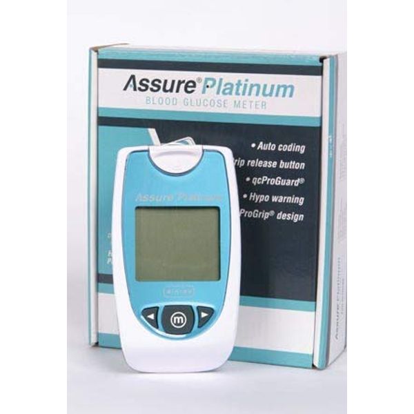 Assure Platinum Blood Glucose Meter 500001, 1 each