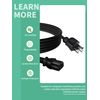 FITE ON AC Power Cord Compatible with Sperax Walking Pad,Under Desk Treadmill