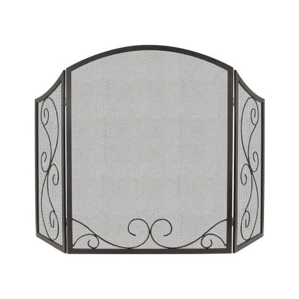 GHP Group FA995S Iris Scroll Fireplace Screen