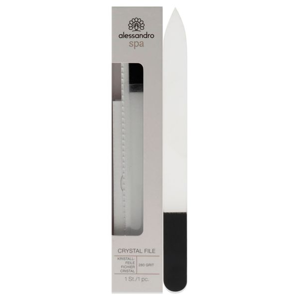 alessandro Spa Crystal Nail File - Kristallnagelfeile Glasnagelfeile, Feile für Naturnägel, 1 Stück