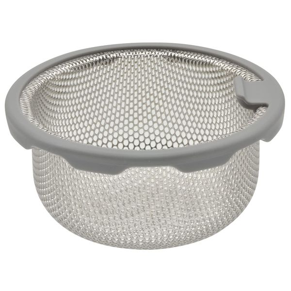 GAONA GA-PB084 Shallow Trash Basket for Sinking, Silver