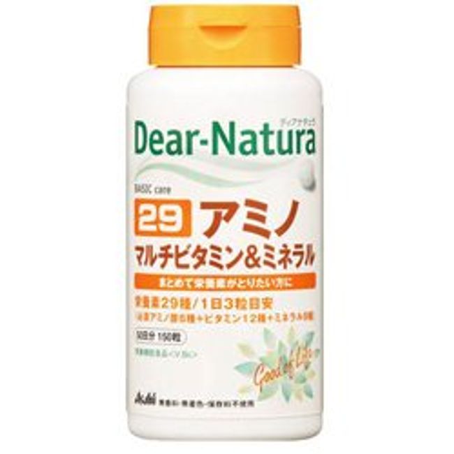 [Asahi] Dear Natura 29 Amino Multivitamin Mineral 150T x 10 pieces