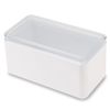 Mask Storage Case, Antibacterial, White, I-593