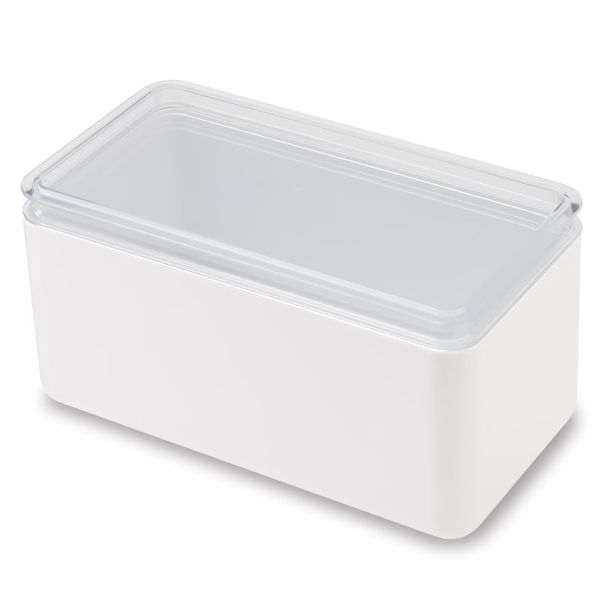 Mask Storage Case, Antibacterial, White, I-593