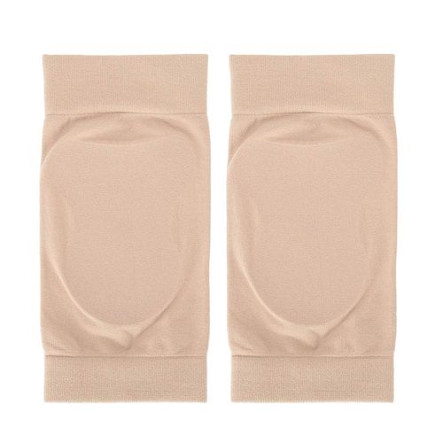 Ankle Compression Cuff Soft Elastic Ankle Protection Cuff Silicone Protective Pad Breathable Foot Heel Tear Sock (Curved Silicone)