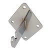Gridwall and Slatgrid Panel Wall Mounting Brackets (Quantity 10) (10, Chrome)