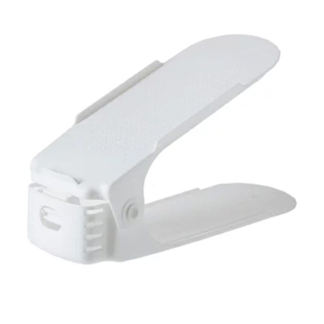 set of 8 shoe holders (white)