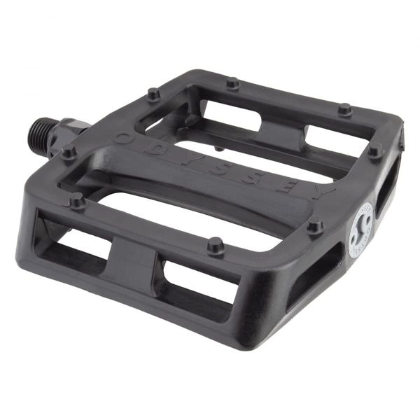 Odyssey Grandstand V2 PC Pedals - Platform, Composite/Plastic, 9/16", Black