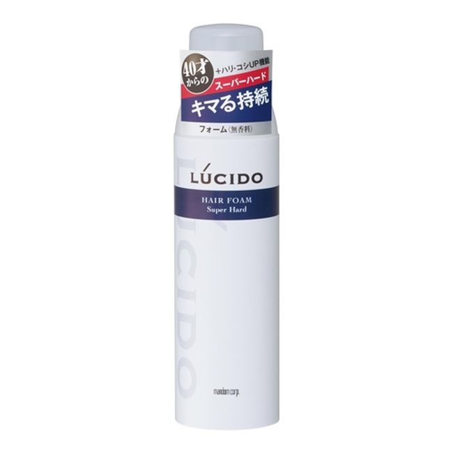 Lucid Hair Foam Super Hard [185g] (Mandom) [MEN&#39;S] [Hair Makeup]