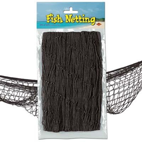 Fish Netting Black Pack of 2