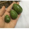 3pcs Set Drilled Helu Jade Yoni eggs 52x33mm,40x30m