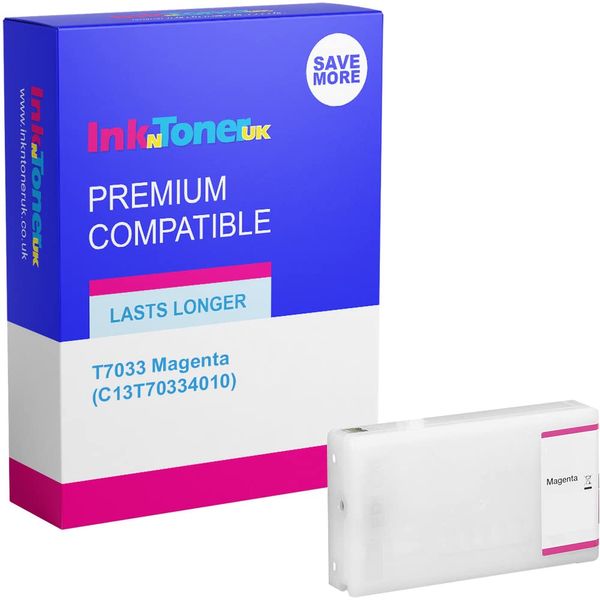 Compatible T7033 Magenta Ink Cartridge (C13T70334010)