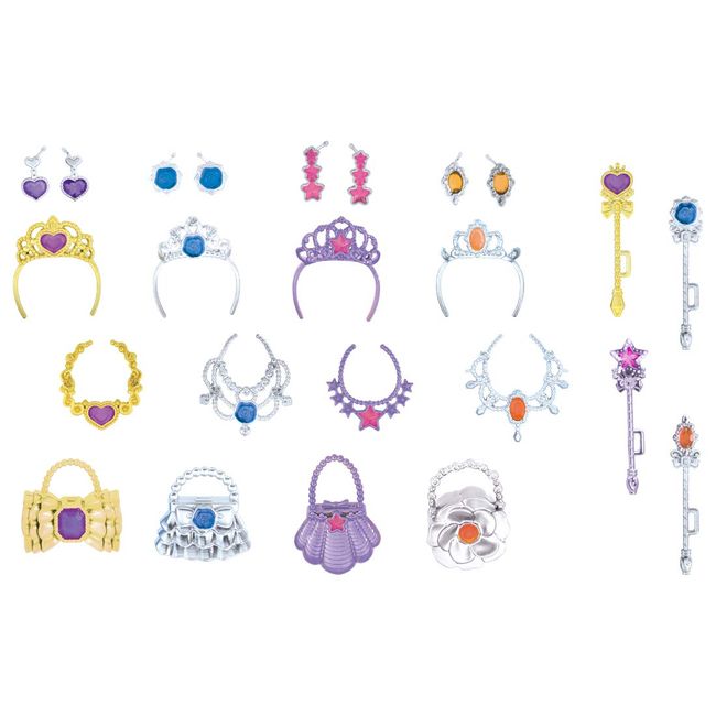 Takara Tomy Licca Takara Tomy, Deluxe Jewelry Set, Dress Up, Doll Play, Toy 3 Years Old, Toy Safety Standards Passed, ST Mark Certified, Licca Takara Tomy