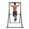 Foldable Pull up Bar Triangular Legs Pull up Station Multifunction Adjustable Height Pull up Bar Freestanding Home Gym Strength Training Equipment 440lbs Load Capacity Triangular Design