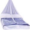 Pyramid Premium Compact White Mosquito Net for Double Bed | Permethrin Treated