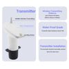Water Level Sensor Transmitter Ultrasonic Level Sensor with Temperature Digital Display Depth Gauge Liquid Depth Level Measuring Meter