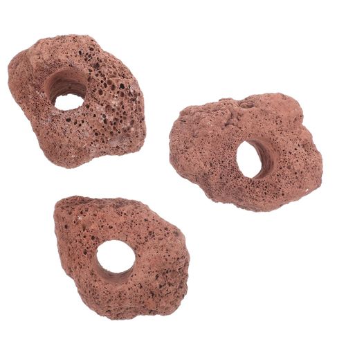 Sosoport 3st Aquatische Pflanzschale Becherhalter Für Anbaupflanzen Vulkangestein Im Aquarium Felsen Wasserpflanzen Fixieren Ringe Vulkanische Steine Aquarienwasserpflanze Werkzeug Keramik