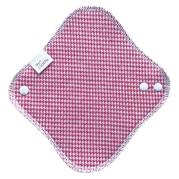 Be*cloth Cloth Napkin Liner (Houndstooth Vermilion)