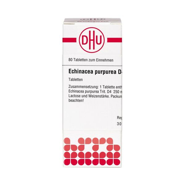Echinacea purpurea D4 DHU Tabletten, 80 St. Tabletten