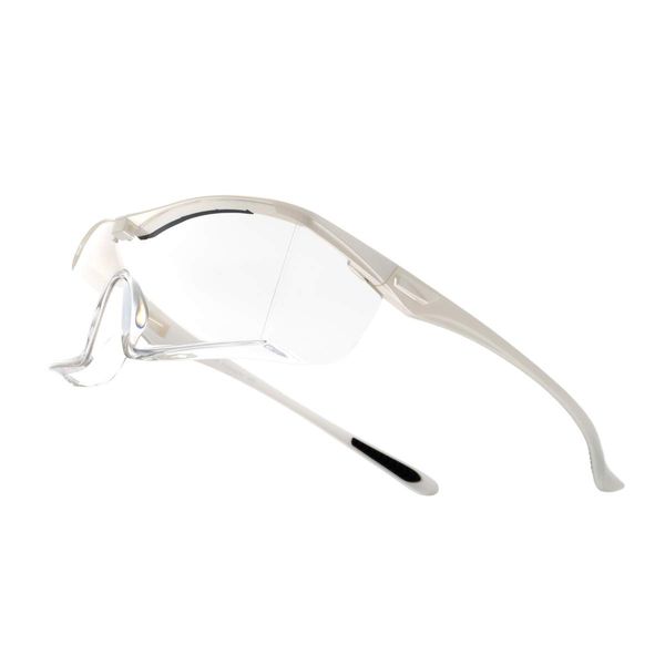 Fukui University Hospital Collaborative Research Product, Splash Infection Prevention, Eyecare Glass, Premium EC-10, Over Glasses, Goggles, Medical Use, Virus Protection, Anti-Fog, Date, Glasses,