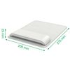 Leitz Ergo Mouse Pad with Adjustable Wrist Rest, Two Height Settings, Light Grey/White Computer Mouse Mat, 65170085