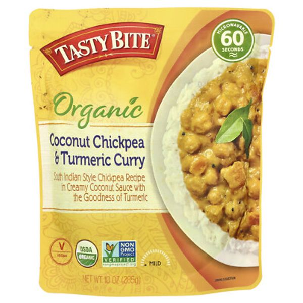 Organic Coconut Chickpea & Turmeric Curry, 10 oz (285 g)
