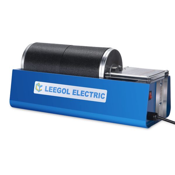 Leegol Electric Rock Tumbler Double Drum 6LB Lapidary Polisher