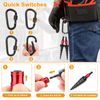 2PC Swaging Tube Expander Tool Drill Bit Set Air Conditioner Copper Pipe Flaring