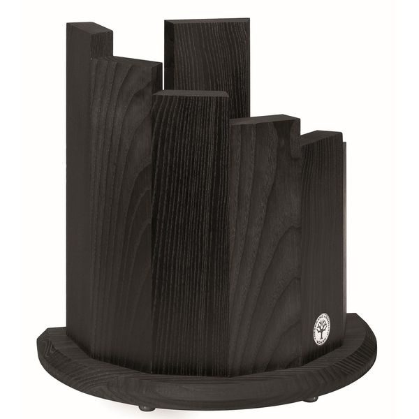 Boker 030400 Wood Magnetic Knife Block, Black