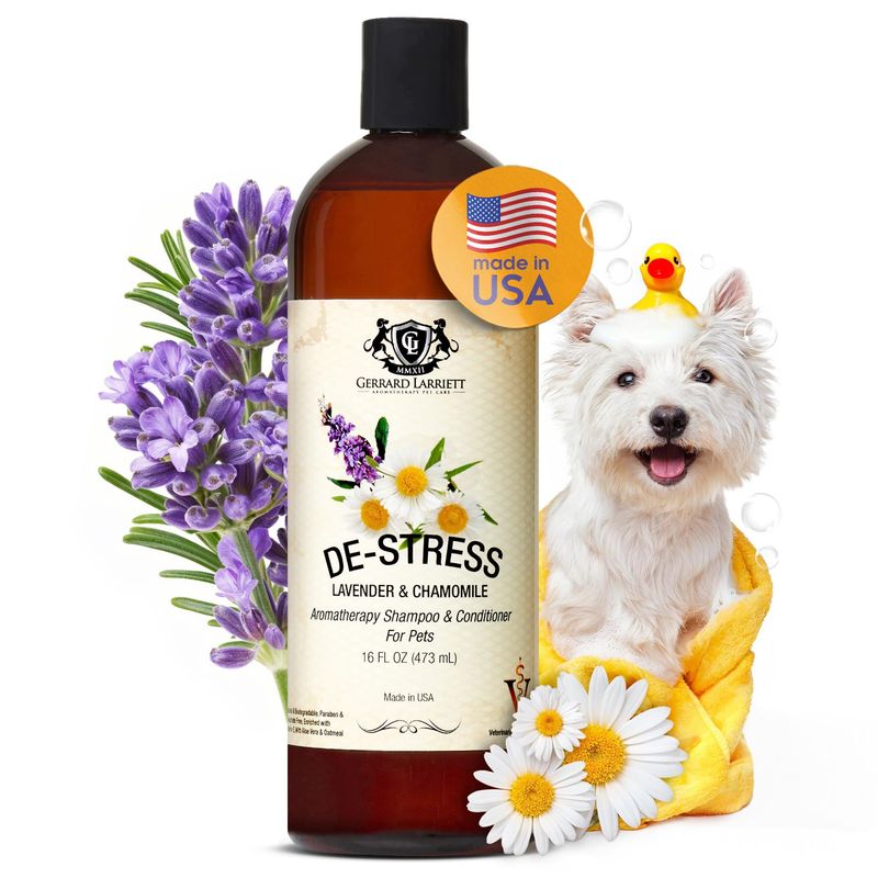 Stunning All Natural Aloe Vera Dog Shampoo For Itchy Skin image