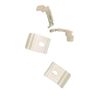 4 x 20mm Spring Top Fix Pleated Blind Fitting Bracket (with 90° release) PL1019