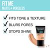 Maybelline Fit Me Matte + Poreless Foundation - 120 Classic Ivory - 18 ml