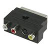 Ambrrhty SCART 56 Adapter - 3 PHONO + S-VHS IN/OUT
