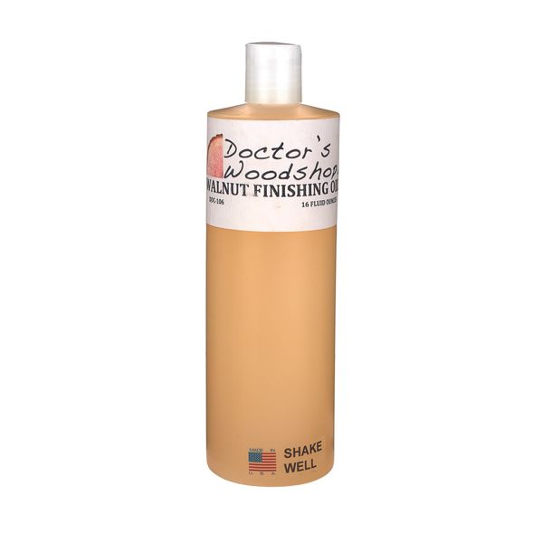 Doctor's Workshop Walnut Finishing Oil 16 Oz.