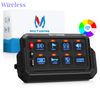 MICTUNING Wireless P1S RGB 8-Gang Switch Panel -LED Light Bar Remote Control Box