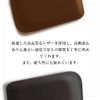 Leather tongue pad for adjusting instep size (2: dark brown, 1: 4mm)