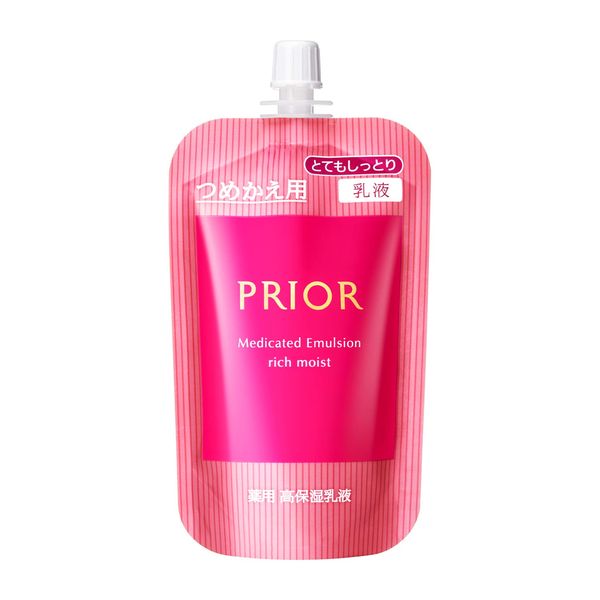 Prior Medicated High Moisturizing Emulsion (Very Moisture) (For Refill) 3.4 fl oz (100 ml) (Quasi-Drug)