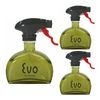 Evo Glass Non Aerosol Oil Sprayer Bottle for Cooking Oils 3 Pack 6oz Green