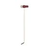 geotec Compass, 640 mm, 170 mm, Burgundy/Silver