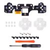 eXtremeRate Face Clicky Kit for V2 PS5 Controller BDM-010 & BDM-020, Custom Tactile Dpad Action Button, Mouse Click Kit for PS5 Controller