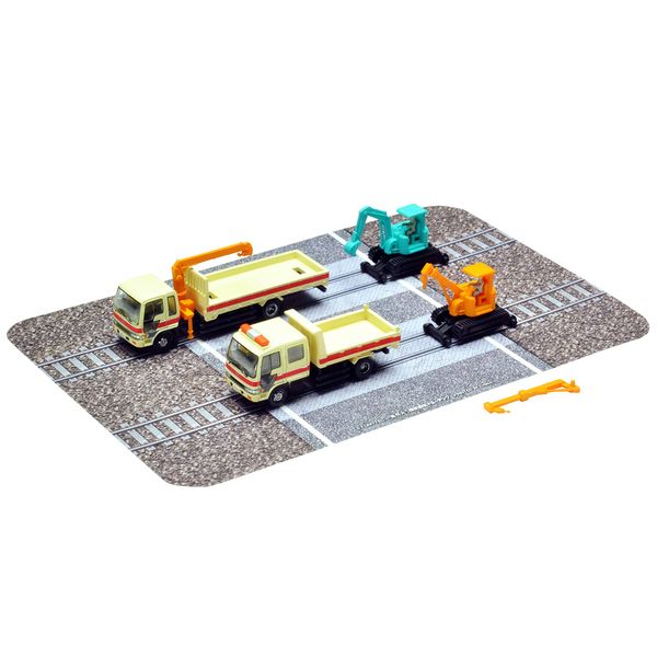 Tomytec 319931 The Truck Collection Tracore Track Track Vehicle Set D Diorama Supplies