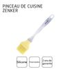 Zenker 43553 Silikon-Pinsel, 24 cm, Griff transparent