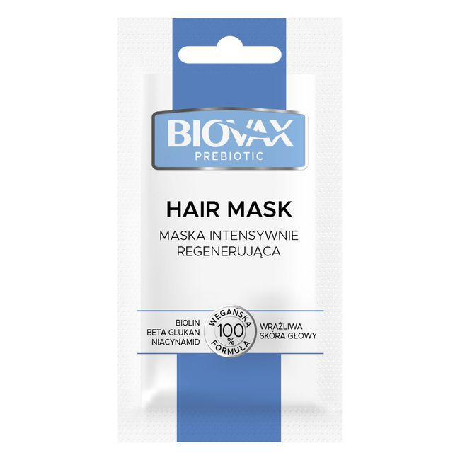 Biovax Prebiotic Intensivmaske für empfindliche Kopfhaut 20ml