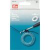 Prym Crochet Rings Plastic Flat,Silver, Ø 36 mm
