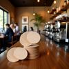 200Pcs Coffee Filter Moka Pot Filter Paper No.6, Disposable Filters