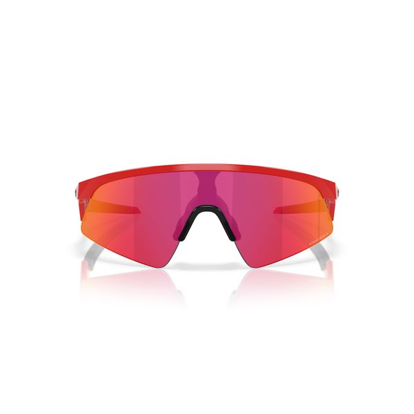 Oakley OJ9015 Resistor Sweep Rectangular Sunglasses, Redline/Prizm Field, 28 mm