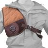 Leather Shoulder Protector Shooting Recoil Pad Reducer Pad For Right Shoulder